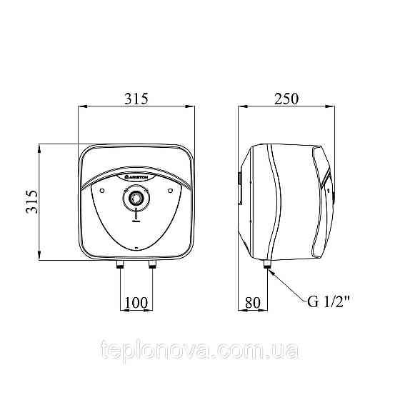 Водонагрівач Ariston Andris Lux 6 OR EU з мокрим ТЕНом 3626236 Чернівці