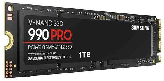Накопичувач SSD 1ТB Samsung 990 PRO M.2 2280 PCIe 4.0 x4 NVMe V-NAND MLC (MZ-V9P1T0BW) M.2 2280 Харків