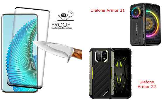 Захисне скло HyperGlass Pro для Ulefone Armor 21, Armor 22 – максимальна чутливість та захист Київ
