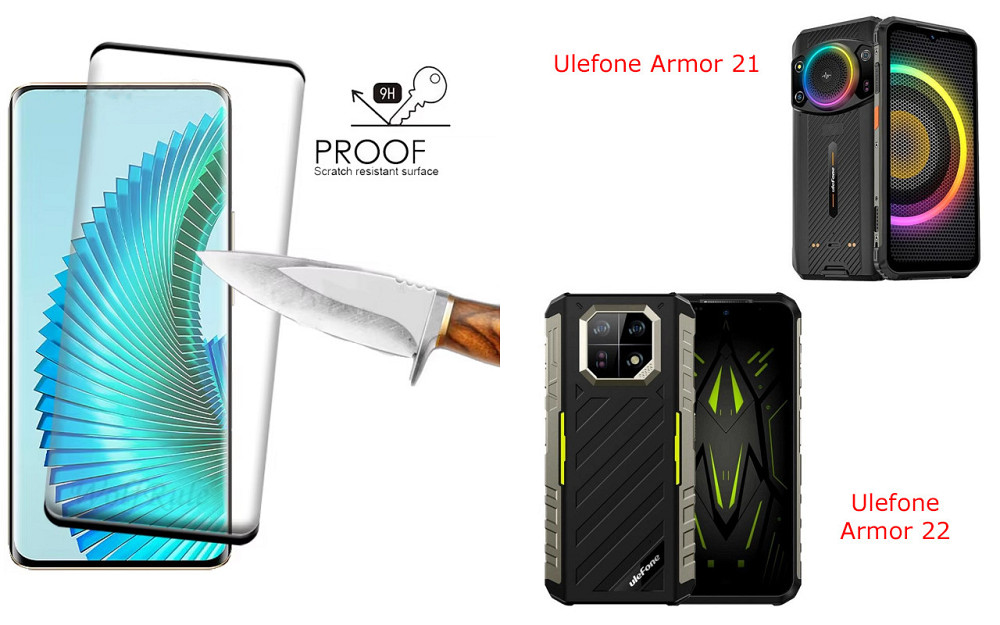 Захисне скло HyperGlass Pro для Ulefone Armor 21, Armor 22 – максимальна чутливість та захист Київ - фото 1