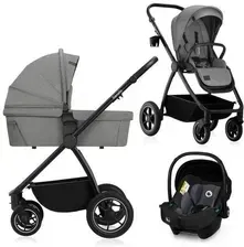Дитяча коляска Lionelo Meril 3 W 1 Grey Stone Głęboko Spacerowy Київ - фото 1