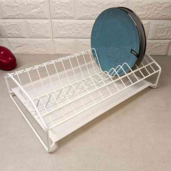 Сушка для посуды металл 1-ярус Белая Харьков