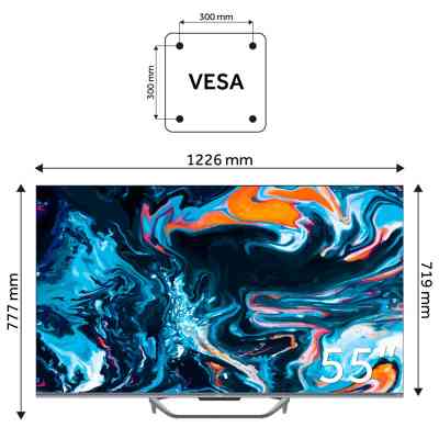 Телевизор Haier H55Q800UX Винница