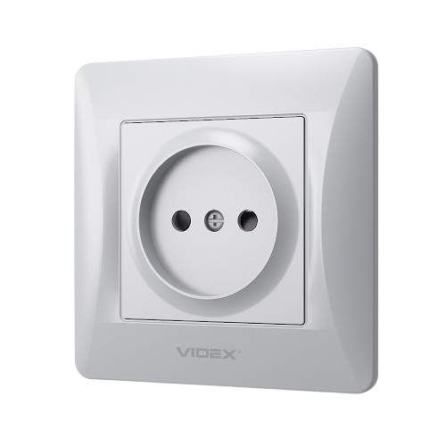 BINERA срібний шовк Розетка внутрішня 1-а Videx Житомир - изображение 3