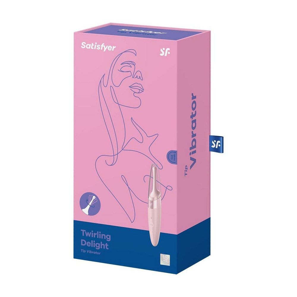 Вибратор для клитора Satisfyer Twirling Delight (Rose) Sex Aura Киев - изображение 6