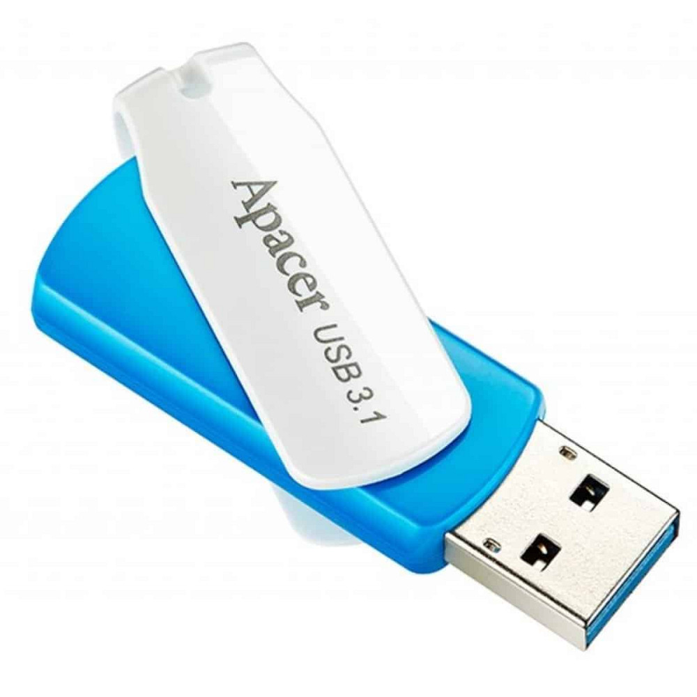Flash Apacer USB 3.1 AH357 64GB Blue Киев - изображение 1