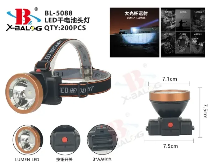 Налобный фонарь BL-5088 Полтава - изображение 1