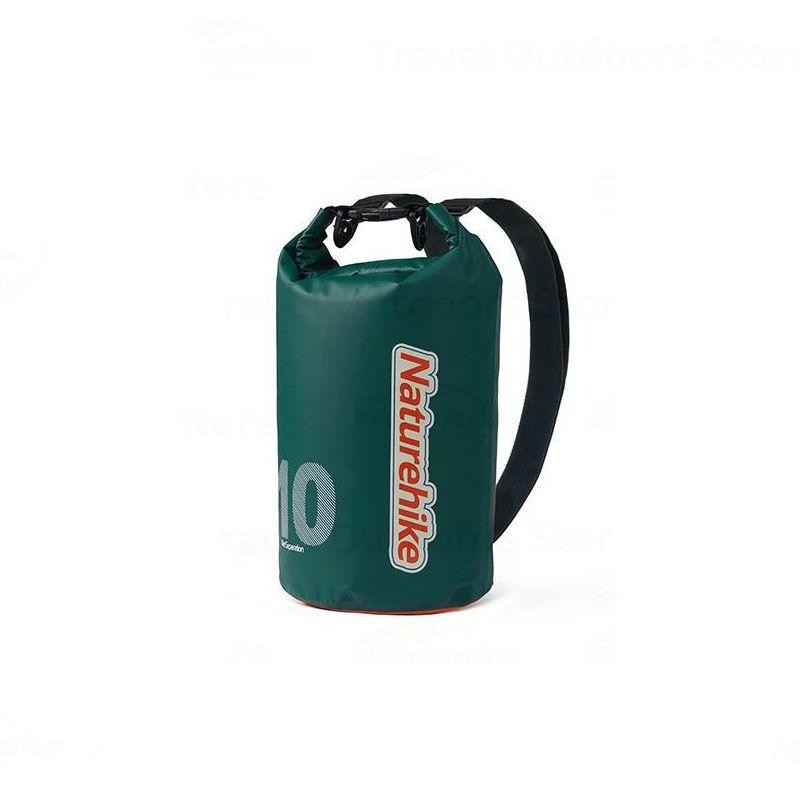 Водонепроникний чохол Naturehike CNK2300BS017, 10 л, темно-зелений Київ - фото 1