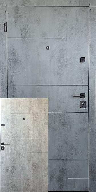 Двери квартирные Redfort, модель Дуэт комплектация Эконом Киев - изображение 3