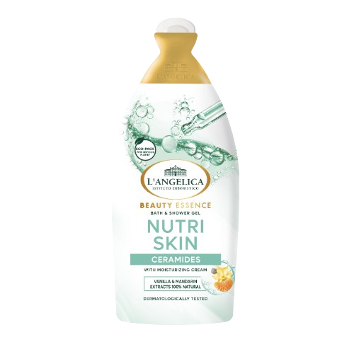 Гель для душу 500мл з керамідами Ваніль та мандарин Beauty Essence L'ANGELICA Житомир - изображение 1