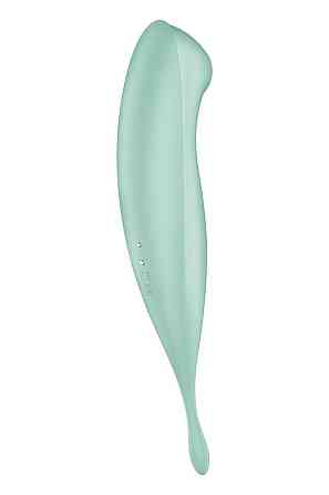 Смарт-вибратор для клитора с вакуумной стимуляцией Satisfyer Twirling Pro+ Mint Sex Aura Киев