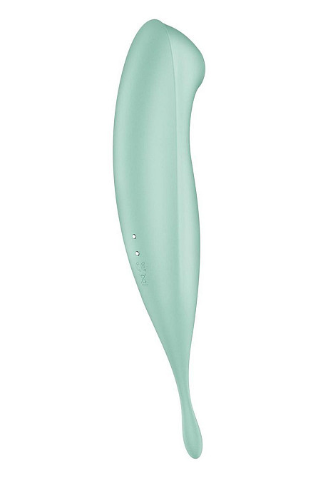 Смарт-вібратор для клітора з вакуумною стимуляцією Satisfyer Twirling Pro+ Mint Sex Aura Київ - фото 6