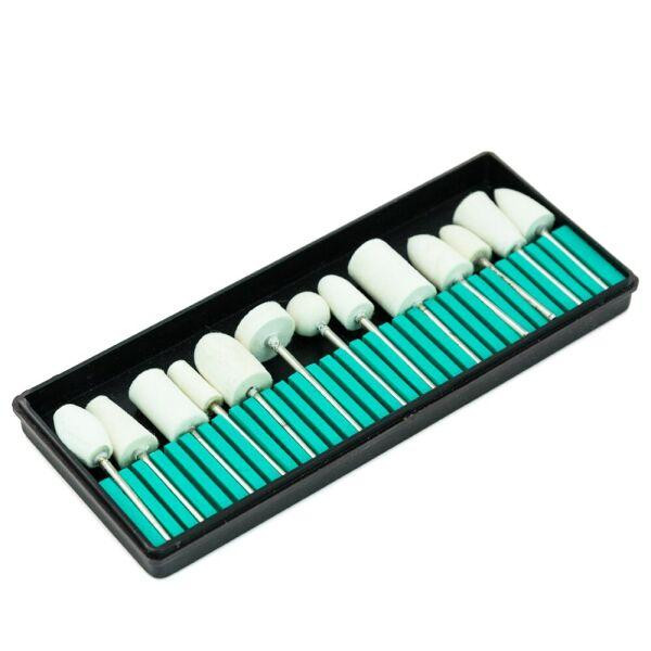 Набір повстяних ( фетрових) насадок для фрезера, 12 шт. Київ - фото 2