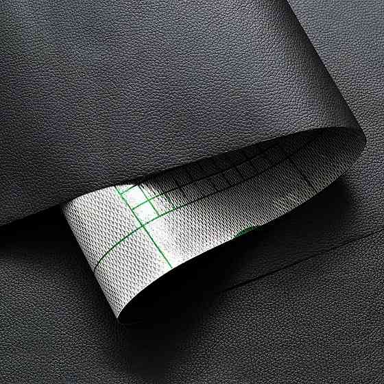 Самоклеюча екошкіра у рулоні 1.37х1м х 0.5мм Чорний SW-00001358 Дніпро