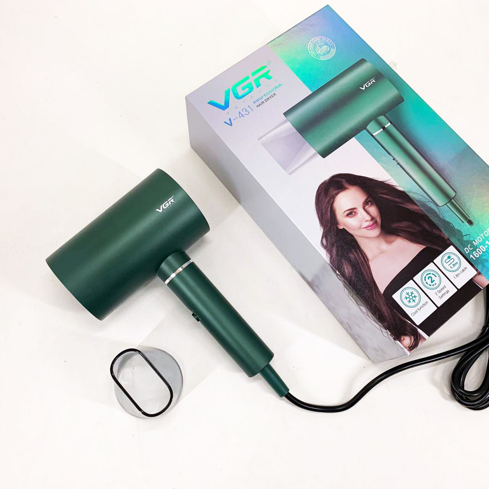 Фен профессиональный домашний для волос VGR, Фен для дома и салона Фены сушки волос WM-19 Львов - изображение 12