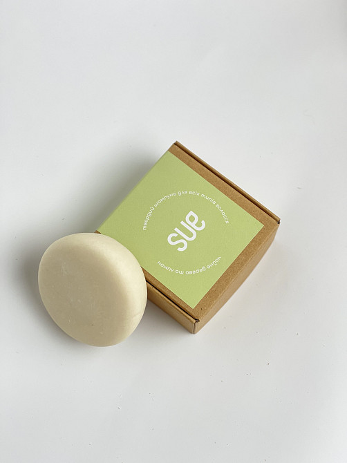 Твердый шампунь Чайное дерево и лимон Sue 70 г Киев - изображение 1