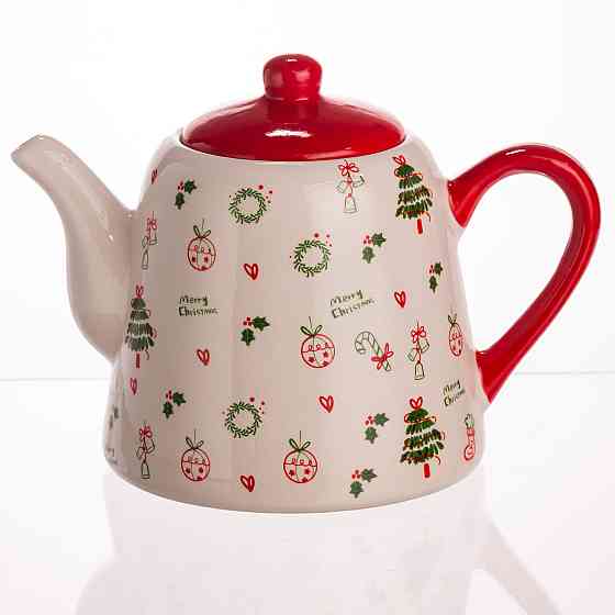 Порцеляновий чайник Merry Cristmas 1 літр CR-1-15 Київ
