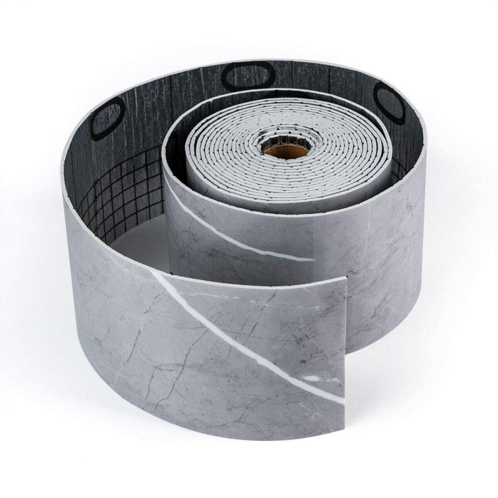 Плинтус виниловый самоклеющийся 5000х100х2мм Глянцевый (D) SW-00002122 Днепр - изображение 1