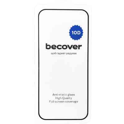 Стекло защитное BeCover Tecno Spark Go 1 (KL4) 10D Black (712724) Винница