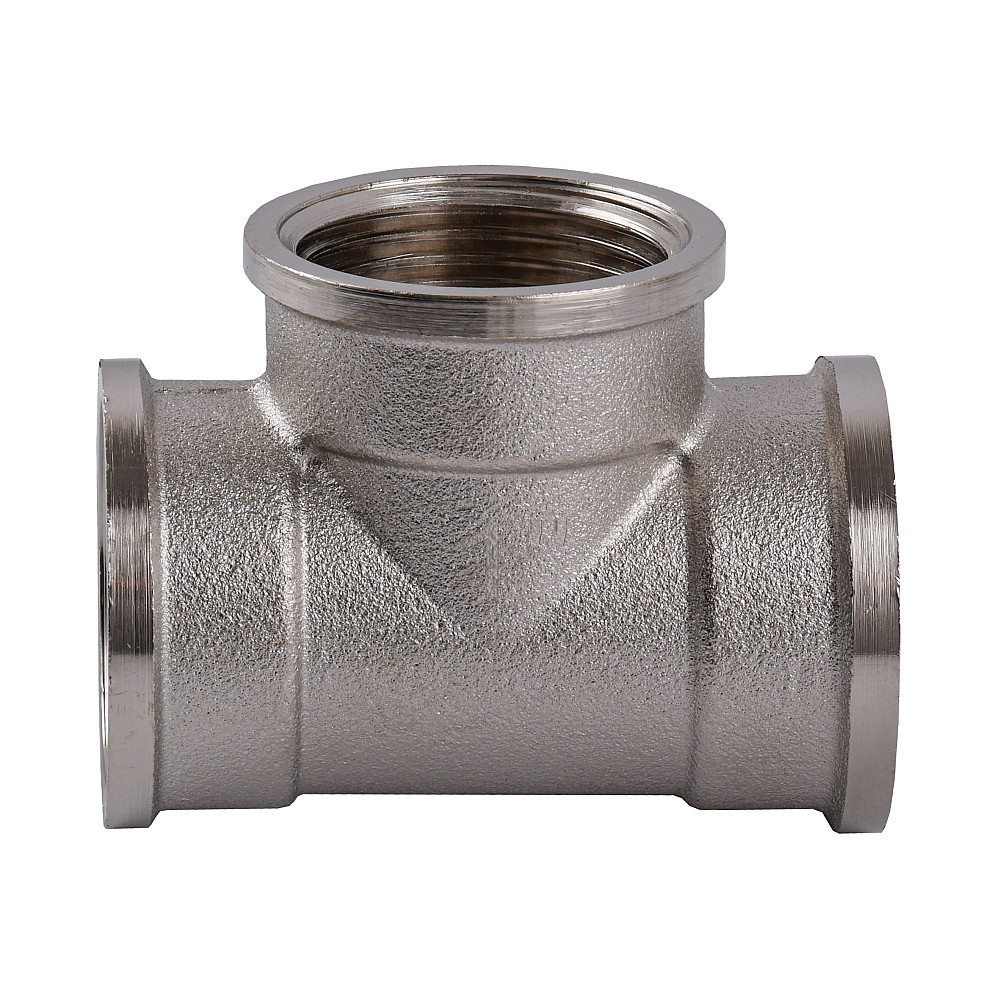 Трійник 1″ВВВ нікельований NT551S OPTIMUM Киев - изображение 2