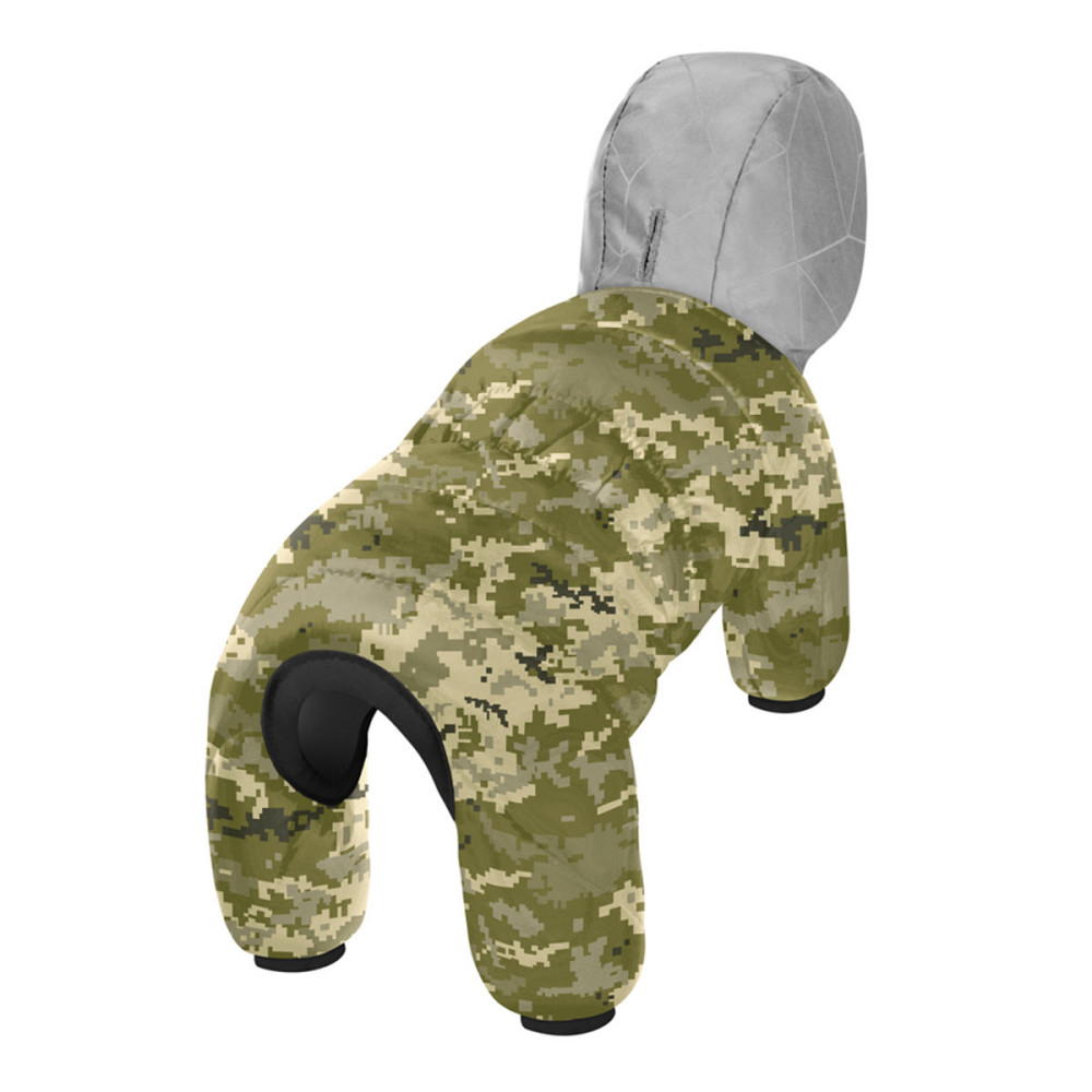 Комбінезон для собак WAUDOG Clothes, малюнок "Мілітарі", S30, В 57-59 см, С 40-43 см Київ - фото 1