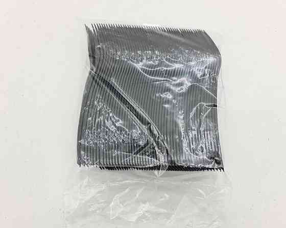 Виделка 180 мм Чорна Преміум BITTNER (100 шт.) Харків