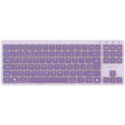 Клавіатура Canyon OnType 10 TKL Mechanical Silent Low-profile USB UA Violet (CNS-HKB10V) Вінниця