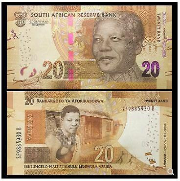 Южная Африка (ЮАР) / South Africa 20 rand 2018 Pick 144 UNC Commemorative Полтава - изображение 1