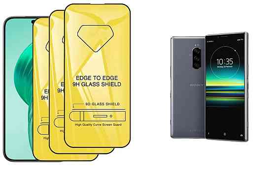 Захисне скло DefenzoGlass для Sony Xperia 1 J9110 – подвійна міцність Київ
