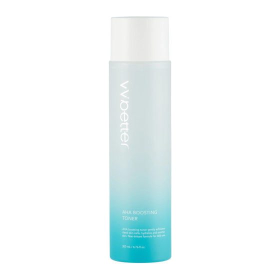 Тонер отшелушивающий с АНА-кислотами AHA Boosting toner VVbetter 200 мл Винница