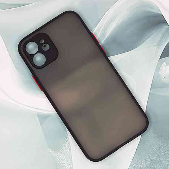 Чехол TOMOCOMO (FULL PROTECTION) for iPhone 12 Black Київ