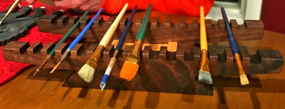 Органайзер для пензлів "Електрида" капучино Миколаїв - фото 1