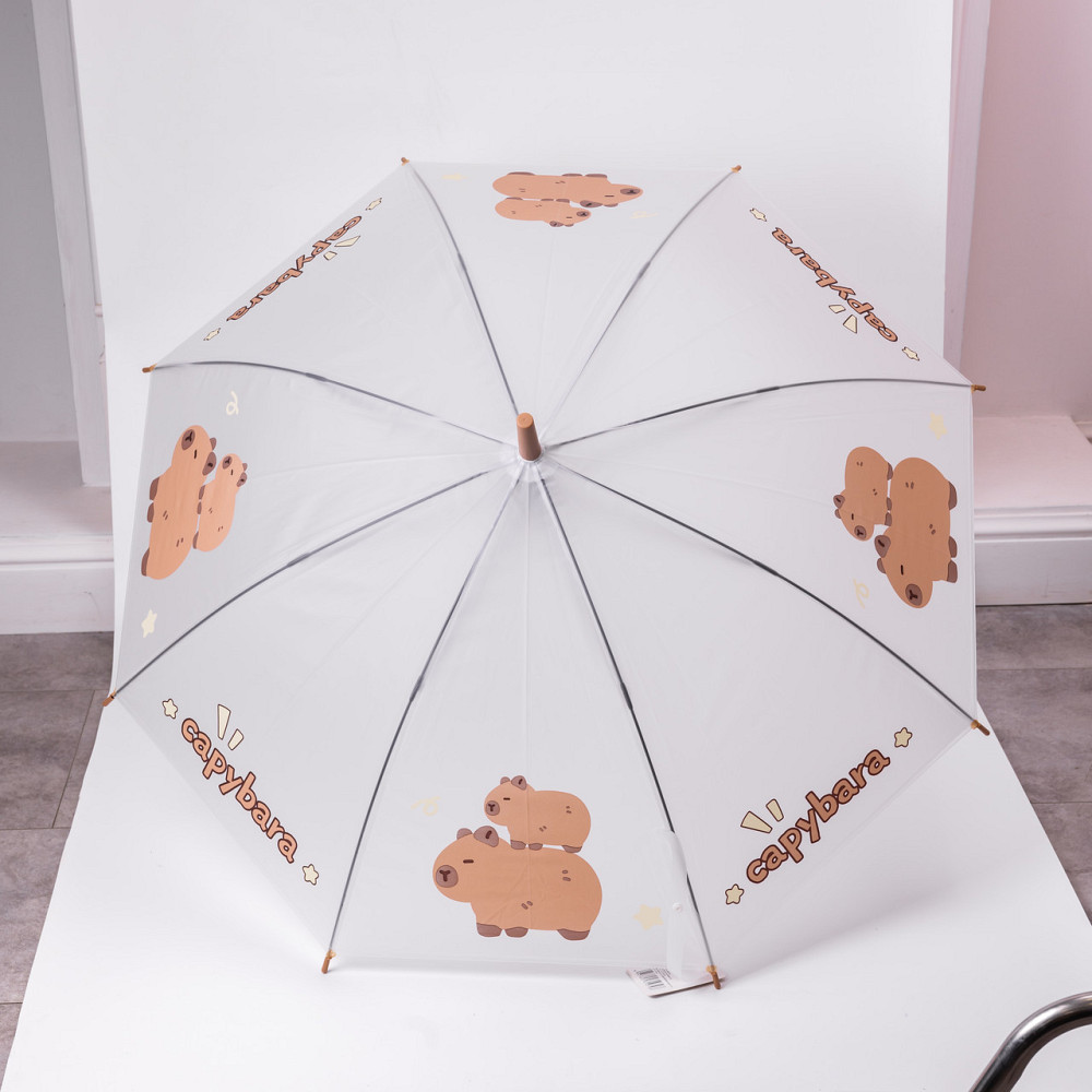 Полуавтоматичний класичний зонт-трость 92 см Київ - фото 2