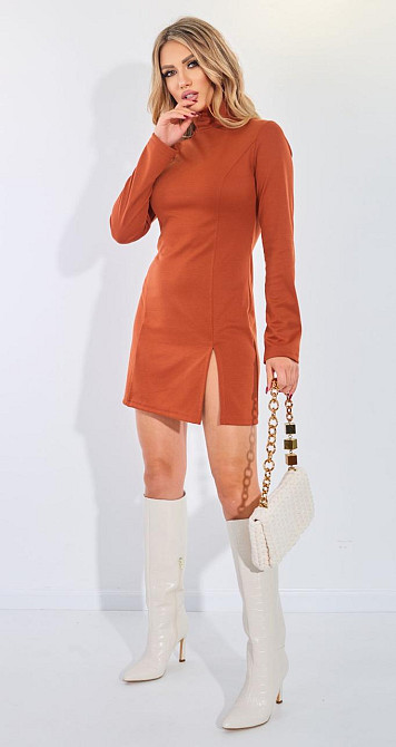 Плаття джерсі з розрізом (44) Київ - фото 5