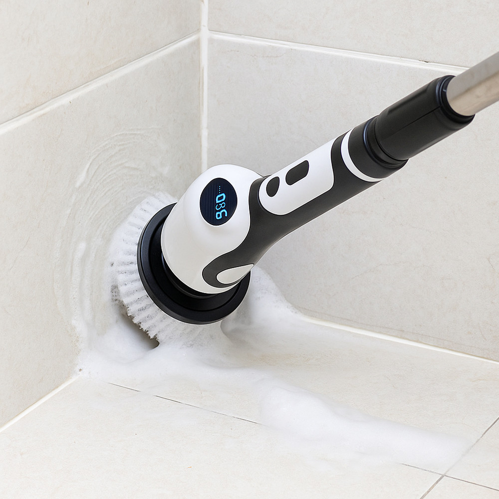 Аккумуляторная щетка для уборки + 9 насадок CLEANING BRUSH SBR Киев - изображение 2