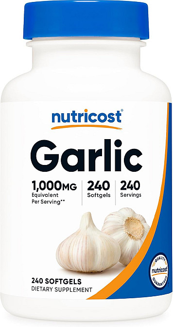 Garlic , 1,000 mg , 240 Softgels Луцьк - фото 1