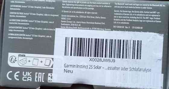 Смарт-годинник Garmin Instinct 2S Solar Graphite. Київ