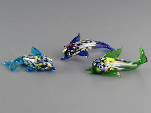 Фігурка скло Дельфін Київ - фото 1