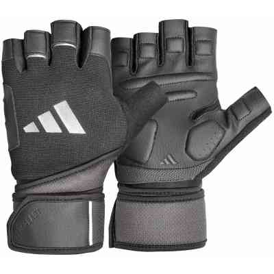Рукавички для фітнесу Adidas Wrist Wrap Training Gloves ADGB-15050 чорний XS (885652028745) Вінниця