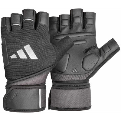 Перчатки для фитнеса Adidas Wrist Wrap Training Gloves ADGB-15050 чорний XS (885652028745) Винница - изображение 1