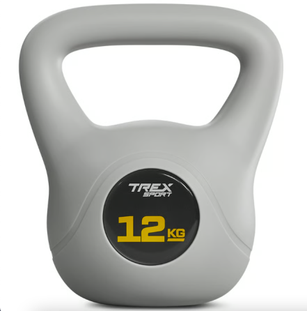 Гиря вінілова 12кг Trex Sport TX-012CKB сірий Киев
