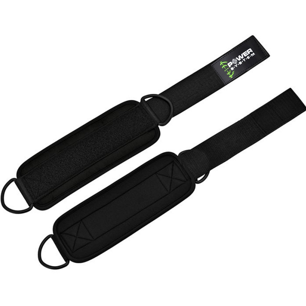 Манжети на щиколотку Power System PS-3460 Ankle Strap Gym Guy Black Каменское - изображение 4