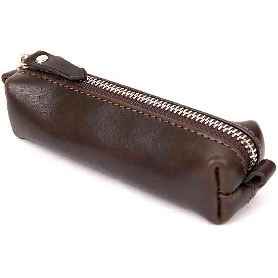 Шкіряна універсальна ключниця GRANDE PELLE 11339 Коричневий Київ