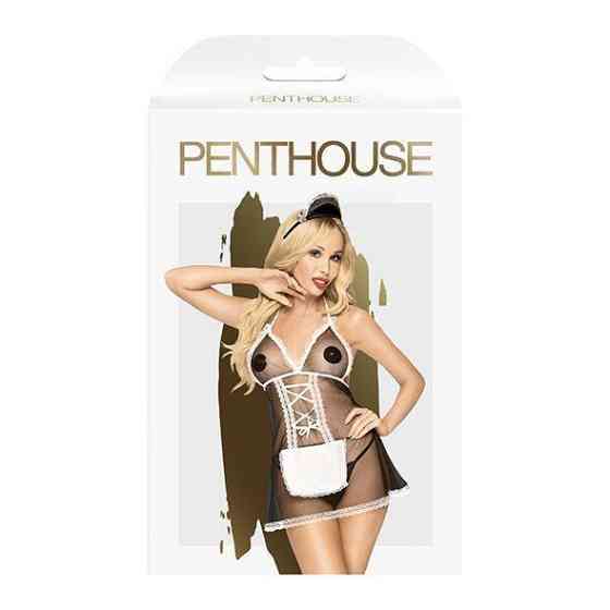 Рольовий костюм "Французька покоївка" Penthouse - Teaser Black M/L Sex Aura Київ