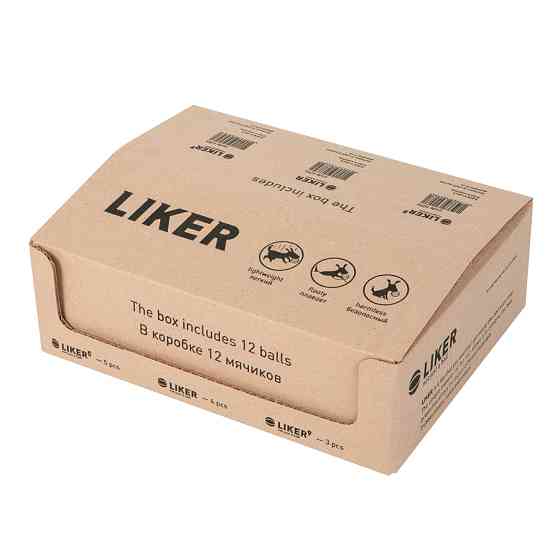 Набір м'ячиків ЛАЙКЕР Мікс, 3 розміри Коломия