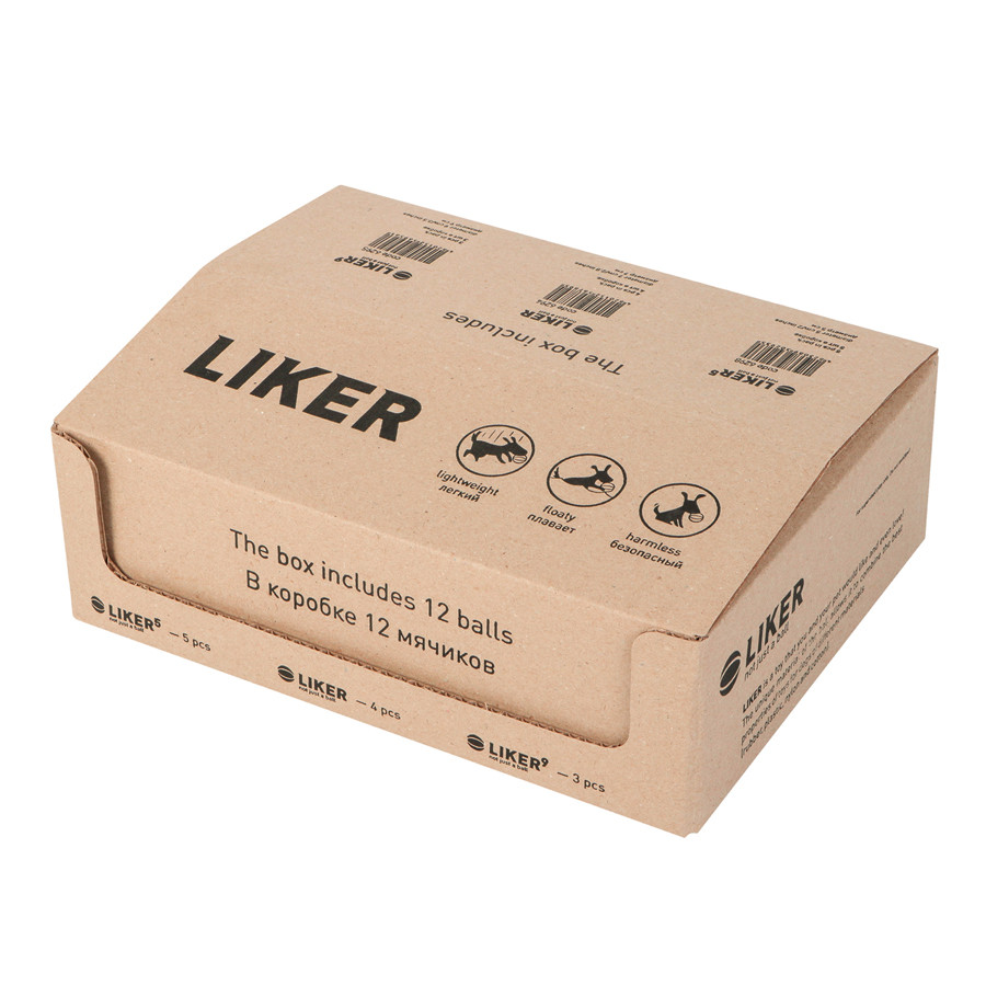 Набір м'ячиків ЛАЙКЕР Мікс, 3 розміри Коломыя - изображение 2