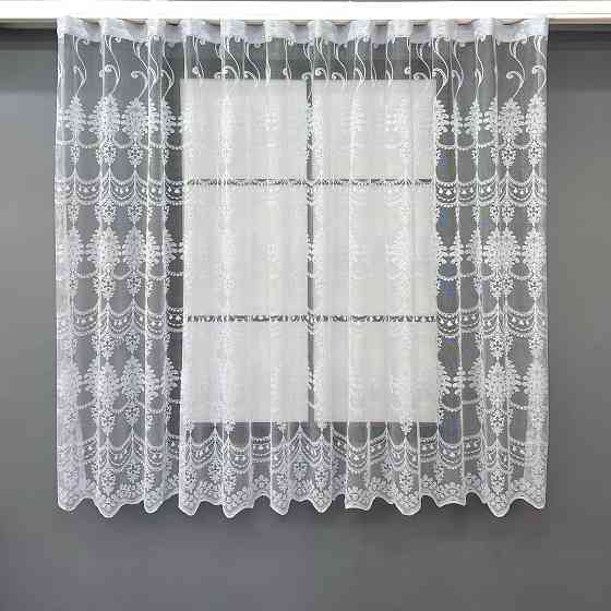 Тюль VR-Textil 731т Жаккард Белый 300х160 см (40-447) Киев