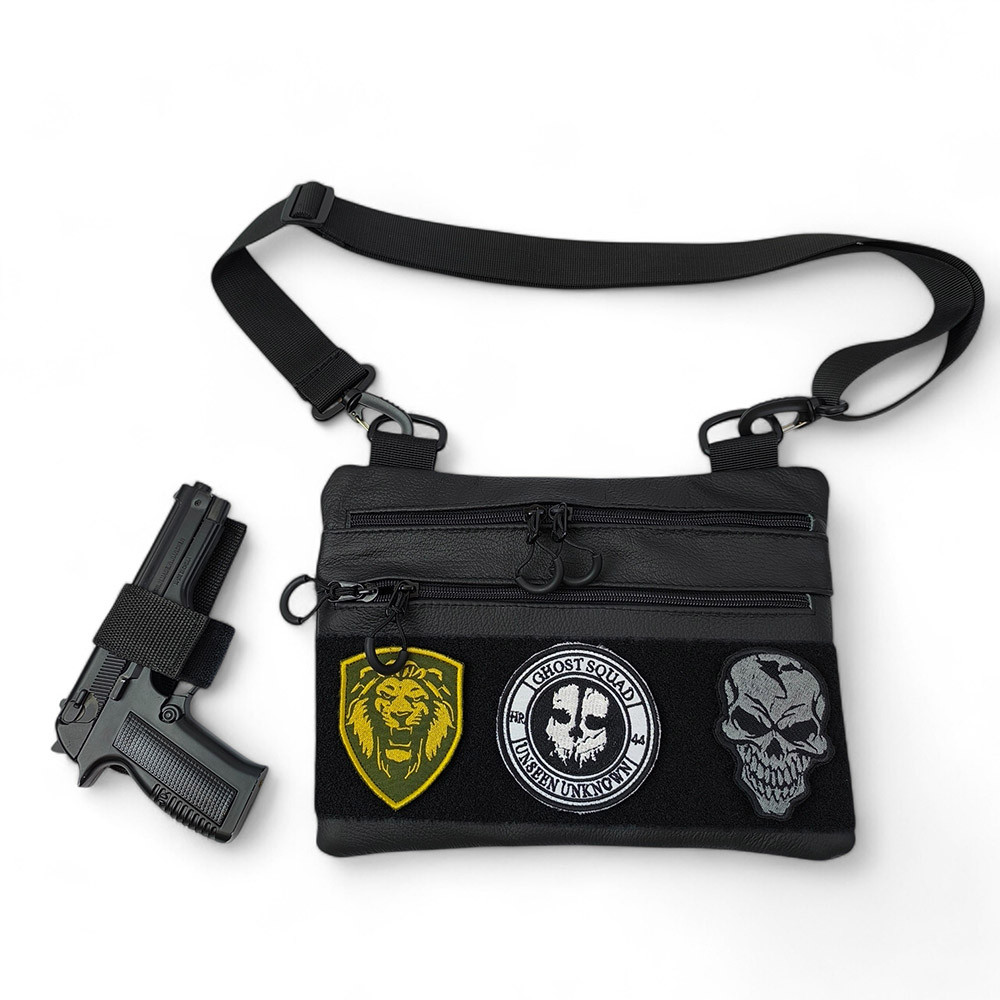 Сумка маленька брезентова, Сумка кобура наплічна Багатофункціональна тактична CT-47 Львів - фото 17