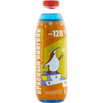 Омыватель автомобильный VERYLUBE Красный пингвин до -120 С (суперконцентрат) 1 л (XB 50003) Винница