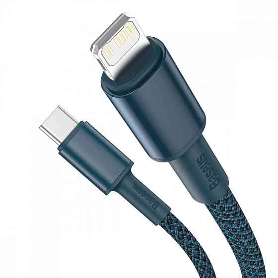 Кабель Baseus High Density Braided Type-C to Lightning PD 20W 1м чорний Львів